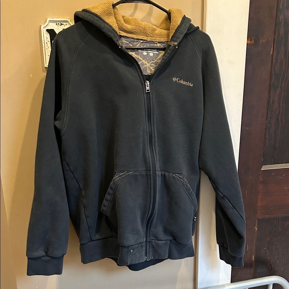 Columbia men’s blue Jacket with Cozy Interior